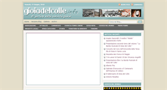 Desktop Screenshot of gioiadelcolle.info