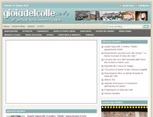 Tablet Screenshot of gioiadelcolle.info